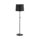 Lámpara suelo acero E27 negro mate BOULES