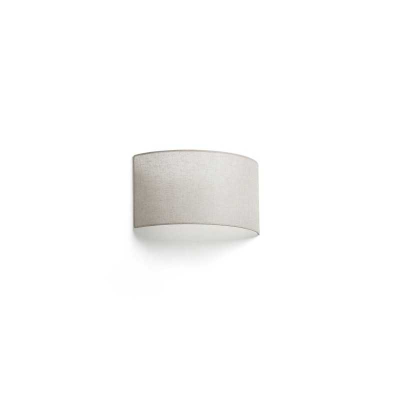 Lámpara pared acero E27 blanco mate AURIAC