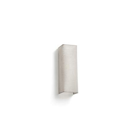 Lámpara pared acero E27 blanco mate MONTJOI