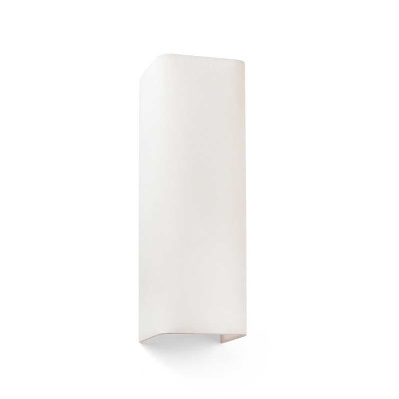 Lámpara pared acero E27 blanco mate CHEPPY