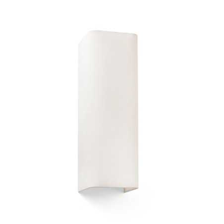 Lámpara pared acero E27 blanco mate CHEPPY