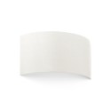 Lámpara pared acero E27 blanco mate LICHOS