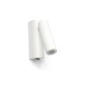 Lámpara pared acero LED integrado blanco SALIERS