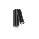 Lámpara pared acero LED integrado negro BELLOY