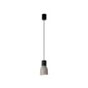 Lámpara techo acero E27 negro mate HUMBERT