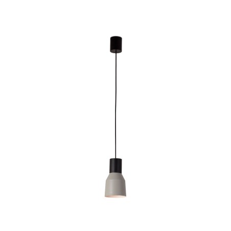 Lámpara techo acero E27 negro mate HUMBERT