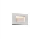 Lámpara pared aluminio LED integrado blanco mate BOUESSE