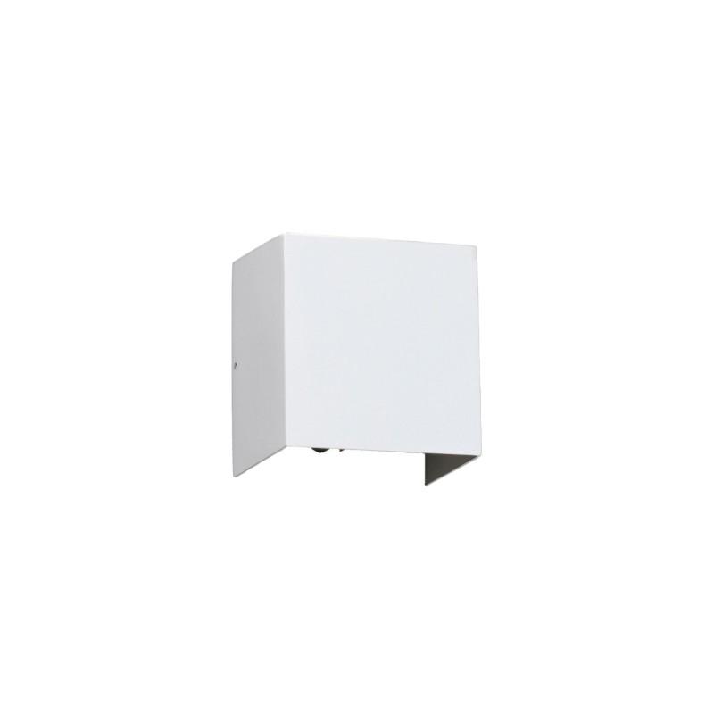 Lámpara pared aluminio LED integrado blanco mate LACASSE