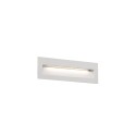 Lámpara pared aluminio LED integrado blanco mate DINOZE