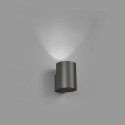 Lámpara pared aluminio LED integrado gris LE THIL