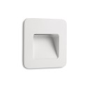Lámpara pared aluminio LED integrado blanco mate URBISE