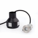 Lámpara pared acero LED integrado acero cepillado NEFFES