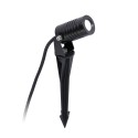 Lámpara pared aluminio LED integrado negro mate QUELMES