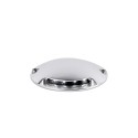Lámpara suelo aluminio LED integrado acero cepillado LIESLE