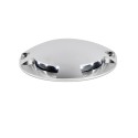 Lámpara suelo aluminio LED integrado acero cepillado CHITRAY
