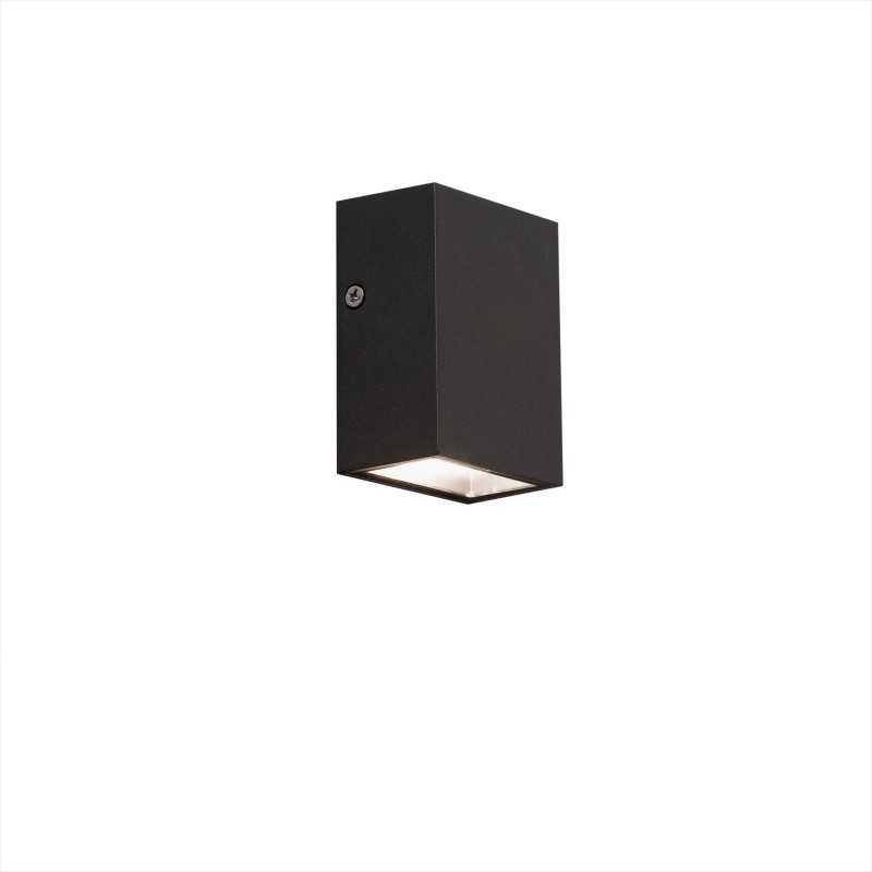 Lámpara pared aluminio LED integrado gris SEILLAC