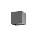 Lámpara pared aluminio LED integrado gris ARTONNE