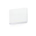 Lámpara pared aluminio LED integrado blanco mate AMBERAC