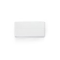 Lámpara pared aluminio LED integrado blanco mate LIEUCHE