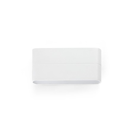 Lámpara pared aluminio LED integrado blanco mate LIEUCHE