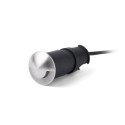 Lámpara suelo acero LED integrado acero cepillado MERGEY