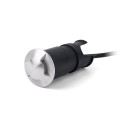 Lámpara suelo  acero LED integrado acero cepillado GABAUDE