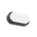Lámpara pared plástico LED integrado gris BRENAC