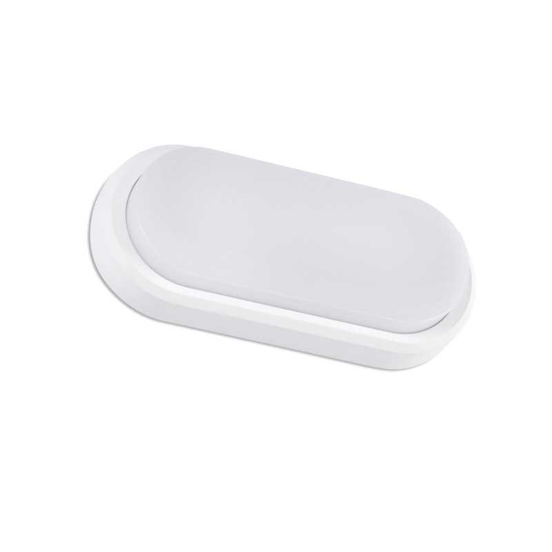 Lámpara pared abs LED integrado blanco mate BODIEU