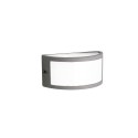 Lámpara pared aluminio E27 gris COMBRET