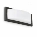 Lámpara pared aluminio E27 gris QUIEVY