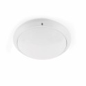 Lámpara pared abs E27 blanco mate ANERES