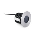 Lámpara suelo acero LED integrado acero cepillado COGOLIN