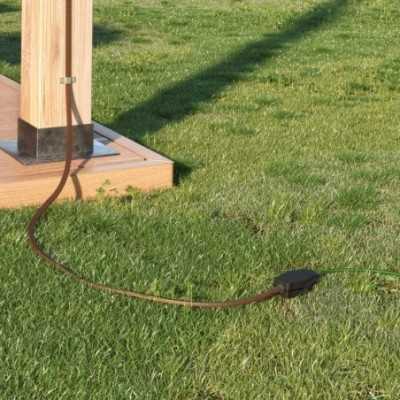 Empalme lineal para cable de guirnalda plano o redondo
