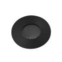 Lámpara suelo acero LED integrado negro ZELHAI