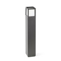 Lámpara suelo aluminio E27 gris DORNES