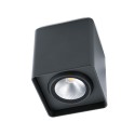Lámpara techo aluminio LED integrado gris LAROQUE
