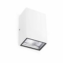Lámpara pared aluminio LED integrado blanco mate BOURTH