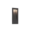 Lámpara pared aluminio LED integrado gris TARARE
