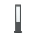 Lámpara suelo aluminio LED integrado gris LOFFRE