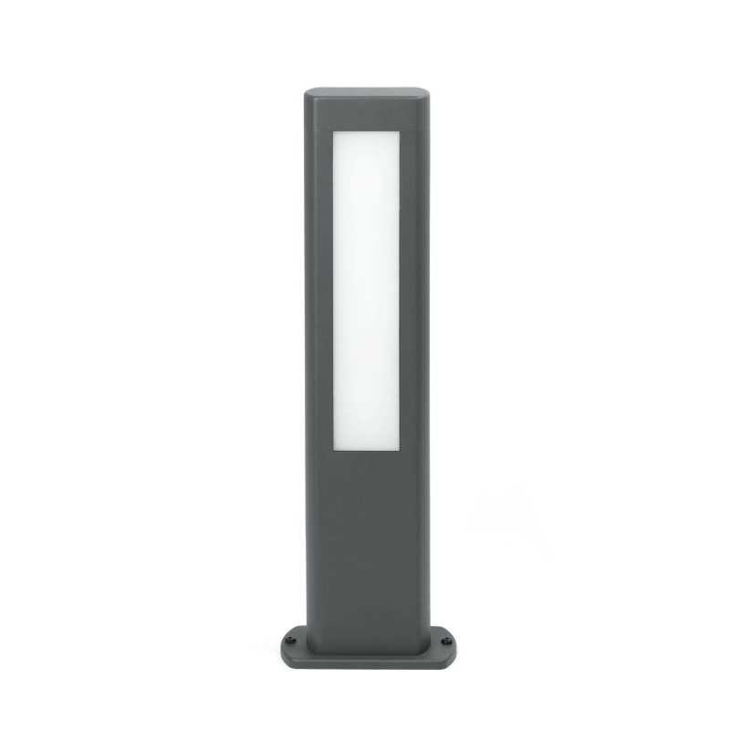 Lámpara suelo aluminio LED integrado gris LOFFRE