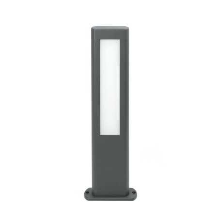 Lámpara suelo aluminio LED integrado gris LOFFRE