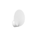 Lámpara pared aluminio LED integrado blanco mate MARAVAT