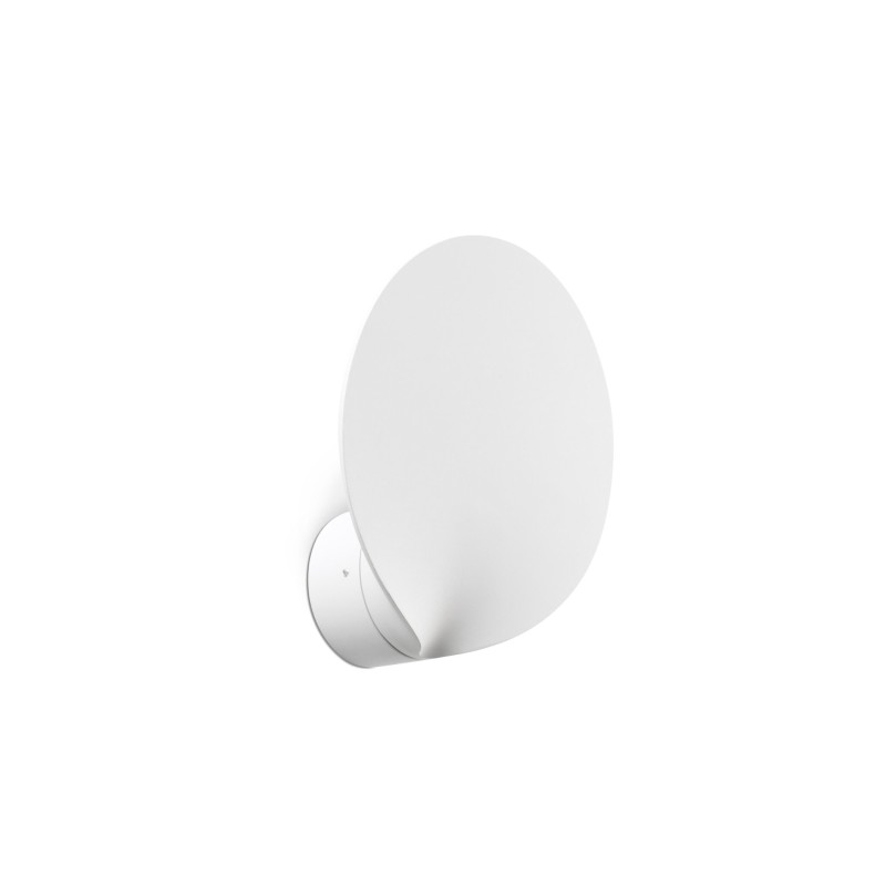 Lámpara pared aluminio LED integrado blanco mate MARAVAT