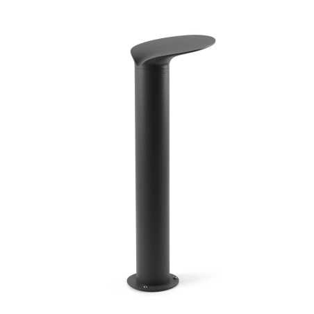 Lámpara suelo aluminio LED integrado gris SARDON