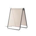 Lámpara suelo aluminio LED integrado gris PEROUSE