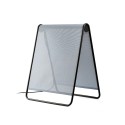 Lámpara suelo aluminio LED integrado gris SACLAS
