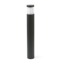 Lámpara suelo aluminio LED integrado gris DHUILET