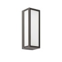 Lámpara pared aluminio LED integrado gris LE TOT