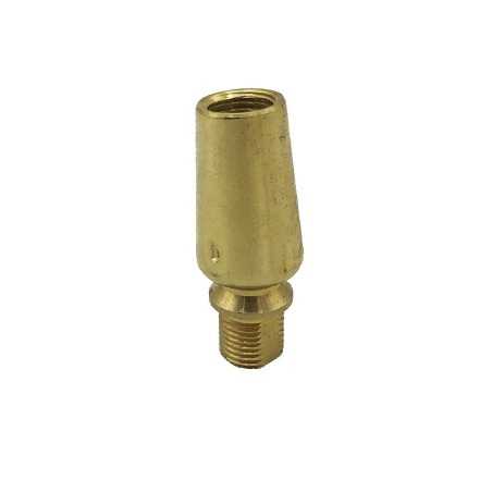 Rotulilla de latón 40mm alto para lámparas semiarticulada