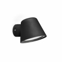 Lámpara pared aluminio GU10 negro mate CHEILLE